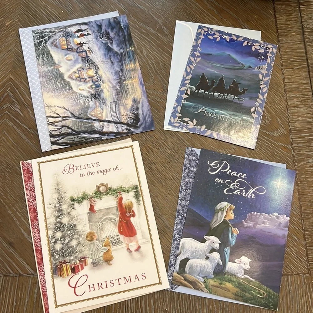 Lot of 24 Christmas greeting cards